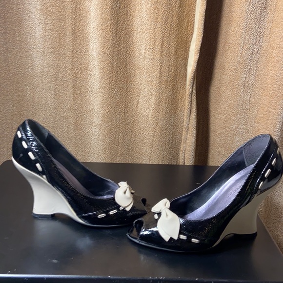 Penny Kenny wedges peep toes - Picture 8 of 8